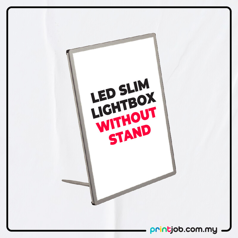 Backlit Trans + Led Slim Lightbox